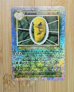 Kakuna 50/110 Reverse Holo (2002) Legendary Collection Pokemon TCG Card LP - Image 1
