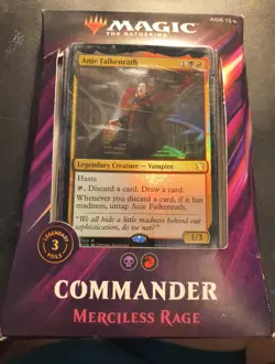 Magic the Gathering MTG Commander 2019 Merciless Rage Deck Factory Sealed - Image 1