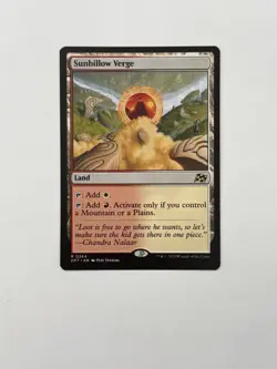 x1 Sunbillow Verge DFT Aetherdrift MTG 264 RARE M/NM 1x - Image 1