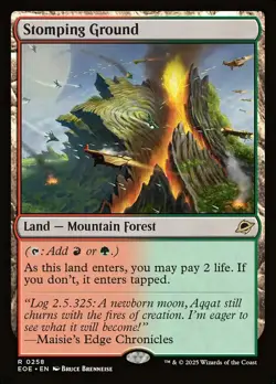 STOMPING GROUND EDGE OF ETERNITIES MAGIC THE GATHERING - Image 1