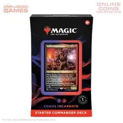 Magic the Gathering Starter - Commander Deck - Chaos Incarnate - Image 1