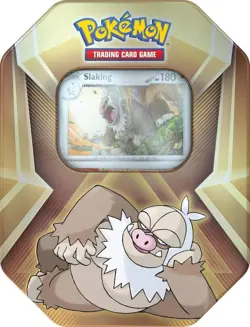 Pokemon TCG Triple Whammy Collector's Tin - Slaking - SEALED - Image 1