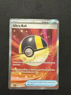 Pokemon Ascended Heroes - Ultra Ball - 264/217 - Full Art Rare - M/NM - Image 2