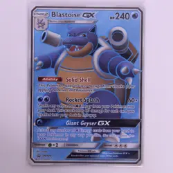 Pokemon TCG Blastoise GX Holo Ultra Rare SM189 Black Star Promo 2019 Foil - Image 1