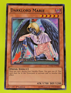 Yu-Gi-Oh Darklord Marie 1st Edition Super Rare DESO-EN046 Nm - Image 1