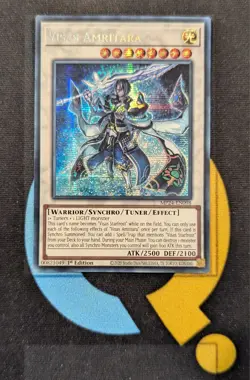 MP24-EN098 Visas Amritara Prismatic Secret Rare 1st Edition YuGiOh - Image 1