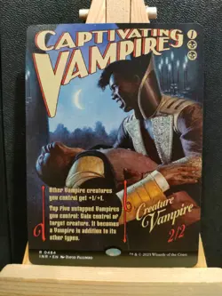 Captivating Vampire (Movie Poster Showcase) - Innistrad Remastered - NM see pics - Image 1