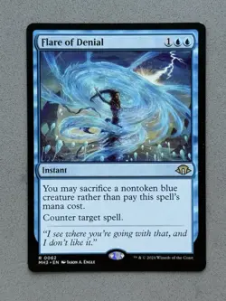 Flare of Denial #62 Regular MTG Modern Horizons 3 MH3 - Image 1