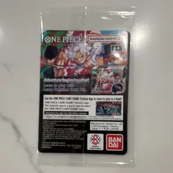 One Piece Monkey D. Luffy US Voyage College Basketball Promo Card Sealed - Image 2