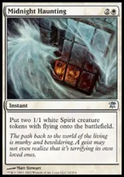*MRM* ENGLISH 4x Hantise de minuit ( Midnight Haunting) MTG Innistrad - Image 1