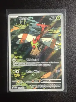 Yanma 183/182 - Illustration Rare - Pokemon TCG: Destined Rivals English - Image 1