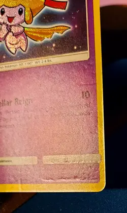 Pokemon TCG Shining Jirachi Shining Legends 42/73 Holo Shiny Holo Rare MP - Image 4
