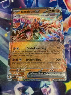 Pokemon TCG Koraidon ex 121/217 Double Rare Ascended Heroes NM/M - Image 1