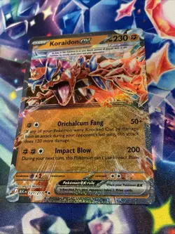 Pokemon TCG Koraidon ex 121/217 Double Rare Ascended Heroes NM/M - Image 2