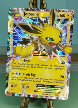 Pokemon Jolteon-EX - 28/83 - Holo Rare English Generations Trading Card TCG - Image 2