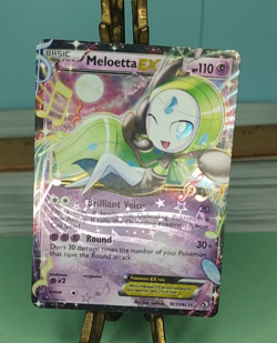 Pokemon TCG - Meloetta EX RC11/RC25 Legendary Treasures: Radiant Collection - HP - Image 2