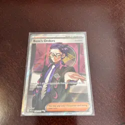 Boss’s Orders 256/217 Ultra Rare Full Art Pokemon TCG Ascended Heroes - Image 1