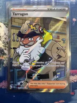 Pokemon Tarragon Full Art Holo Ultra Rare 116/088 Trainer Supporter Nintendo - Image 1