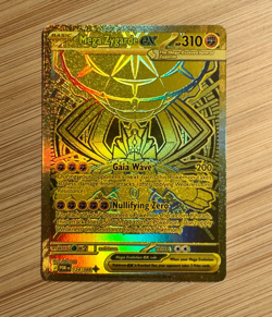 Mega Zygarde EX Full Art Rare Holo Pokemon Card 124/088 XY Set HP 310 - Image 1