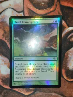 NM FOIL Shard Convergence Conflux CON MTG Magic the Gathering 1st Edition - Image 1