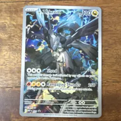 Pokemon N's Zekrom Promo Holo Card 031 Me: Mega Evolution 130 HP Shred Thunder - Image 2