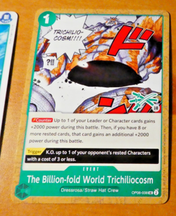 ONE PIECE ENGLISH CARD GAME CARTE LD01 PROMO N° 10 OP06-038 EN MINT - Image 1