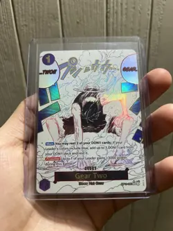 Bandai One Piece CCG Gear Two Luffy Holo Card OP11-080 - Image 1