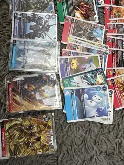 Digimon Cards TCG Job Lot Bundle holos included - Image 3