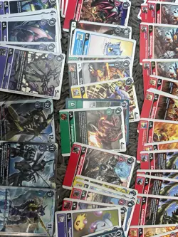 Digimon Cards TCG Job Lot Bundle holos included - Image 4