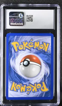 CGC 8 Houndoom 4 65/111 Reverse Holo Rising Rivals Pokemon Card 2009 - Image 2