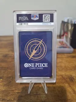 One Piece Monkey D. Luffy Card Game OP13-118 Carrying On His Will PSA 10 - Image 2