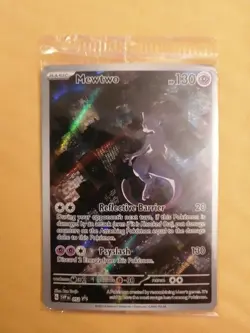 Mewtwo - SVP052 - Pokemon Scarlet & Violet Promo SEALED Holo Rare Card NM - Image 1