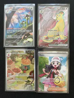 Pokemon IR/EX Lot Toedscruel Appletun Persian ex Dawn Full Art NM Cards - Image 1