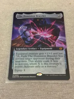 FOIL The Dominion Bracelet (Extended Art) - Edge of Eternities (EOE) - Image 1
