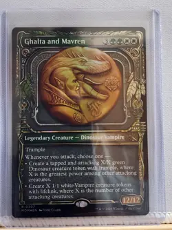 Ghalta and Mavren - MOM - Rare - Foil - NM - Magic the Gathering - MTG - Image 1