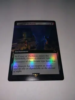 MTG - Cover of Darkness - Foil - ACR 0163 - Assassin's Creed Magic the Gathering - Image 2