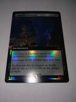 MTG - Cover of Darkness - Foil - ACR 0163 - Assassin's Creed Magic the Gathering - Image 3