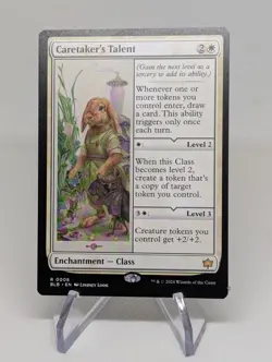 Caretaker's Talent - MTG Magic the Gathering - Bloomburrow - Image 1