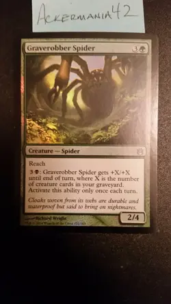 1 x Graverobber Spider - Foil - Born of the Gods - LP - Magic The Gathering -MTG - Image 1