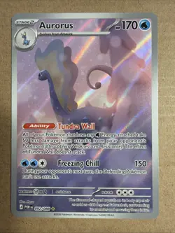 Pokemon TCG Perfect Order Illustration Rare Aurorus 092/088 FREE SHIPPING - Image 1