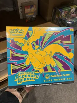 Pokemon TCG: Ascended Heroes Pokemon Center Elite Trainer Box ETB ✅ - Image 1