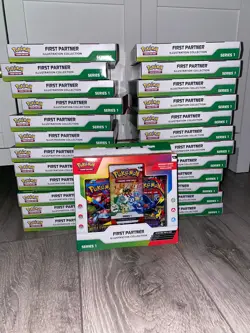 Pokemon First Partner Illustration Collection: Series 1 New & Sealed IN HAND ✅ - Image 1