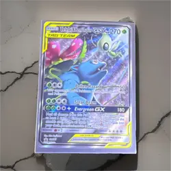 The Pokemon Company Celebi & Venusaur GX SM167 SM TAG TEAM Promo Holo 270 HP - Image 1