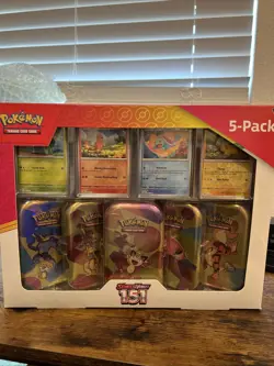 Costco Mini Tins Bundle | Scarlet & Violet 151 | Meowth Set | Pokemon TCG: New - Image 1