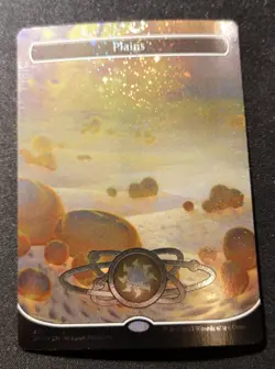 Plains - Galaxy Foil - Full Art - MTG - EN - NM - 486 - Image 1