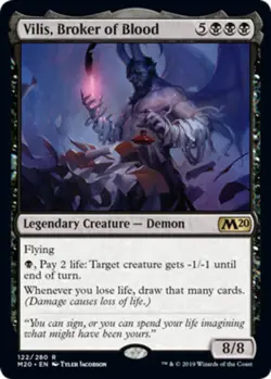 [1x] Vilis, Broker of Blood Near Mint, English Core Set 2020 MTG Magic - Image 1