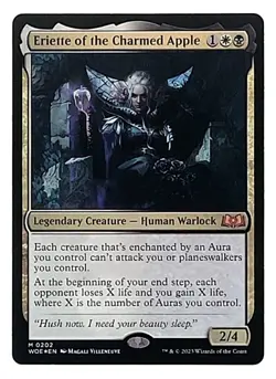 MTG Wilds of Eldraine Eriette of the Charmed Apple (FOIL) MINT/NM x1 - Image 1