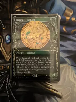 MTG - Tranquil Frillback - FOIL Showcase Rare #74 - MOM: The Aftermath NM - Image 1