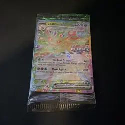 Pokemon Leafeon EX 006/131 Prismatic Evolutions Promo Foil 270 HP Verdant Storm - Image 3