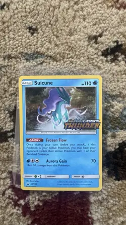 Suicune Black Star Promo SM149 Stamped Prerelease Pokemon TCG NM Condition - Image 1